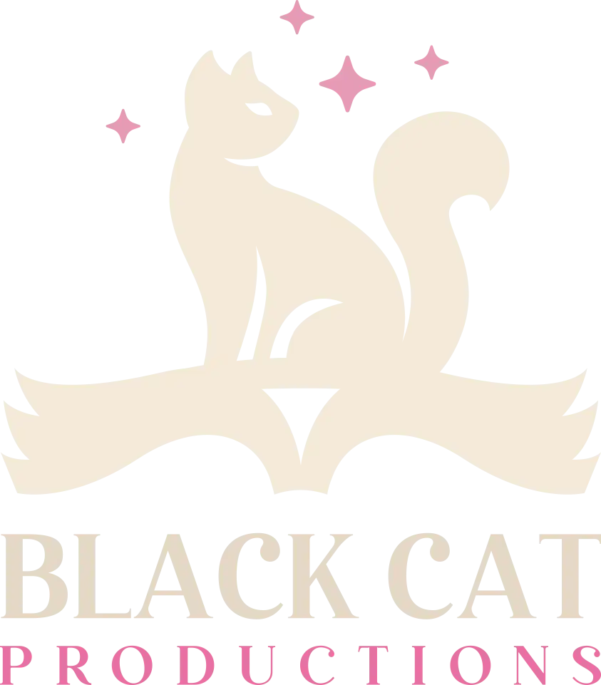 black cat productions logo main